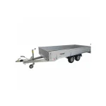 Plateau surbaissé ridelles alu roues dessous gamme XRS 402 FR