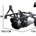 Arracheuse de pommes de terre Blackstone B-PH 500 – Tamis oscillants – Largeur de travail 44 cm