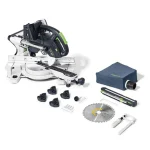 Scie à onglet radiale sans fil FESTOOL KSC 60 EB Basic Solo
