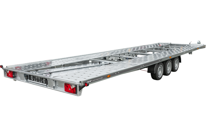 Remorque porte voiture à trois essieux 800X230 UNIPLAT 800/3 S 3500 KG