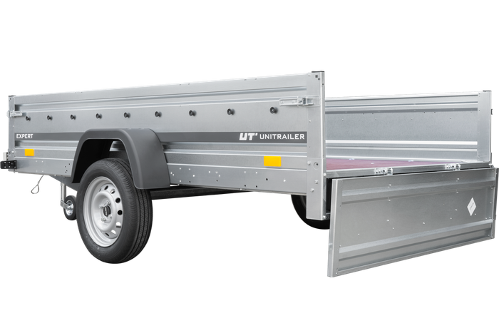 Remorque voiture simple essieu 264 x 150 EXPERT 2615 PTAC 500/750 kg