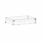 Jeu de ridelles alu LIDER plateau 406x215 cm