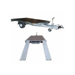 Plateau nu surbaissé roues dessous avec rampes gamme XR 342 PL