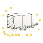 Porte-pont LIDER Fourgon 42950 / 42960 / 42970