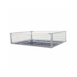Rehausse grillagée 70cm Lider Bois 251x133 cm