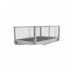Rehausse grillagée 80cm Erdé PLM130 sur kit ridelles