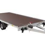Remorque plate basculante 400×200 UNIPLAT 4020S P 2700 kg