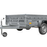 Remorque voiture 2 essieux 264x150 EXPERT 2615/2 PTAC 750 KG
