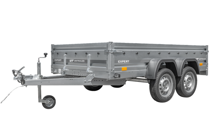 Remorque voiture 2 essieux 264x150 EXPERT 2615/2 PTAC 750 KG